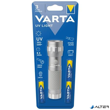 UV pénzvizsgáló lámpa, LED, VARTA "UV Light"
