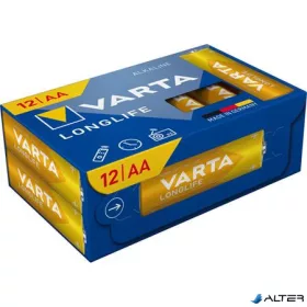   Elem, AA ceruza, 12 db, műanyagmentes, VARTA "Longlife"