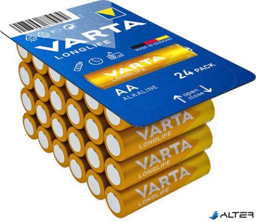 Elem, AA ceruza, 24 db, VARTA "Longlife"