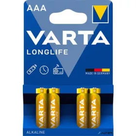 Elem, AAA mikro, 4 db, VARTA 'Longlife'