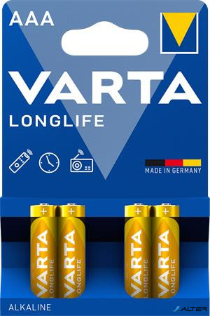 Elem, AAA mikro, 4 db, VARTA 'Longlife'