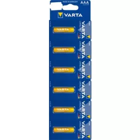   Elem, AAA mikro, 6 db, egyesével téphető, VARTA 'Longlife Kartella'