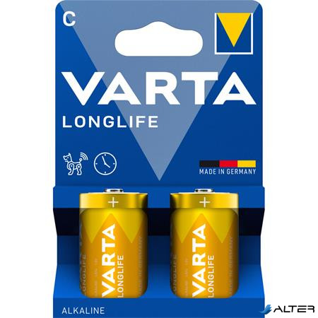 Elem, C baby, 2 db, műanyagmentes, VARTA "Longlife"