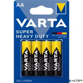   Elem, AA ceruza, 4 db, féltartós, VARTA "Super Heavy Duty"