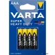 Elem, AAA mikro, 4 db, féltartós, VARTA "Super Heavy Duty"