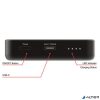Power bank, külső akkumulátor, vezeték nélküli, 10.000mAh, VERBATIM "Charge n Go Essentials", fekete