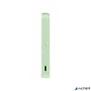 Power bank, külső akkumulátor, mágneses (vezeték nélküli), 10.000mAh, kitámasztó, VERBATIM "Charge n Go", zöld