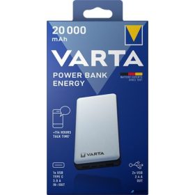 Power bank, 20.000 mAh, VARTA