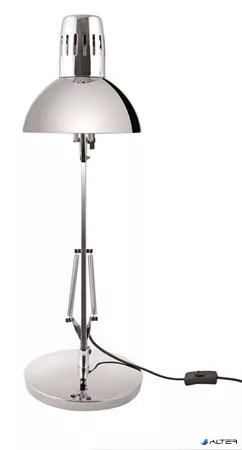 Asztali lámpa, 11 W, ALBA 'Architect', króm