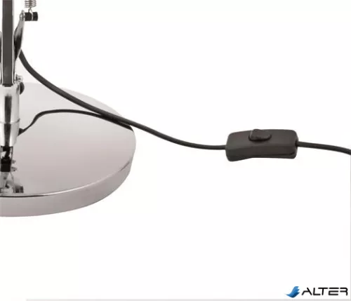 Asztali lámpa, 11 W, ALBA 'Architect', króm