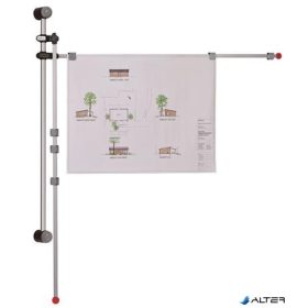 Laptartó, fali, forgatható, MAUL