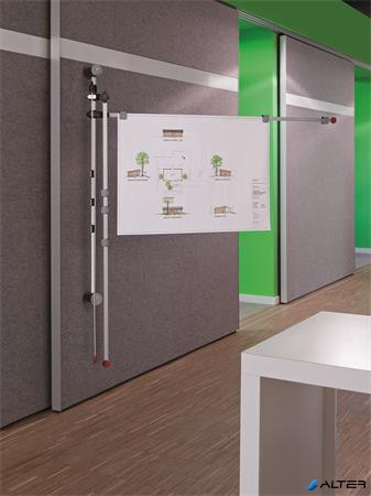 Laptartó, fali, forgatható, MAUL