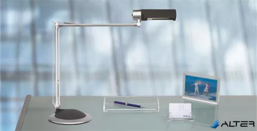 Asztali lámpa, energiatakarékos, MAUL 'Office', fekete