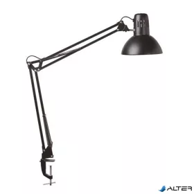   Asztali lámpa, energiatakarékos, felfogatható, MAUL 'Study', fekete