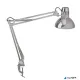 Asztali lámpa, energiatakarékos, felfogatható, MAUL "Study", ezüst