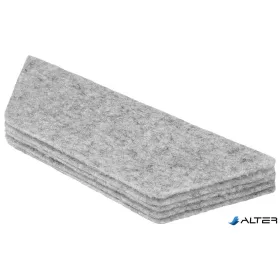   Utántöltő, mágneses táblatörlőhöz, 10 db/csomag, NOBO