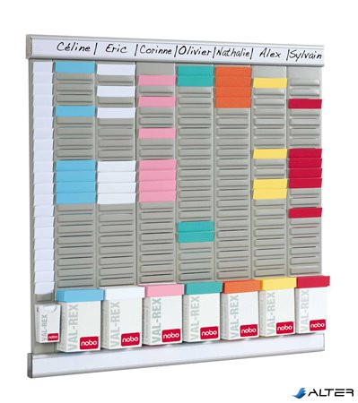 T-kártya tervező kit, NOBO "Office planner"