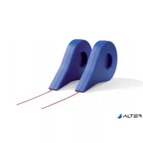   Öntapadó vonalazó szalag fehértáblához, 1,5mm x 10 m, NOBO, piros