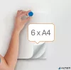 Korong mágnes, fehértáblához, 30 mm, 4 db, NOBO, kék