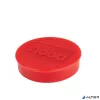 Korong mágnes, fehértáblához, 38 mm, 4 db, NOBO, piros