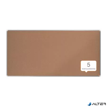 Parafatábla, 200x100 cm, alumínium keret, NOBO "Premium Plus"