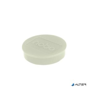 Mágneskorong, erős, 38 mm, 10 db, NOBO, fehér