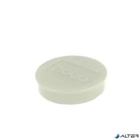 Mágneskorong, erős, 38 mm, 10 db, NOBO, fehér