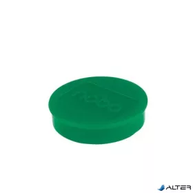 Mágneskorong, erős, 38 mm, 10 db, NOBO, zöld
