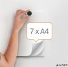 Korong mágnes, fehértáblához, 38 mm, 4 db, NOBO, fekete