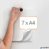 Korong mágnes, fehértáblához, 38 mm, 4 db, NOBO, fekete