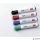 Tábla- és flipchart marker, 3 mm, kúpos, NOBO 'Glide', 4 különböző szín
