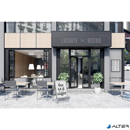 Megállító tábla, poszteres, A2, 47,5x89 cm, NOBO "Essence"