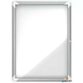 Vitrin, beltéri, mágneses, álló (4xA4), NOBO