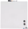 Üzenőtábla, mágneses, írható, fehér, 36x36 cm, NOBO/REXEL