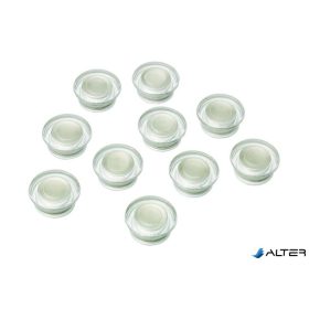   Erős mágnes, 10 db, "Diamond " táblákhoz, NOBO, átlátszó