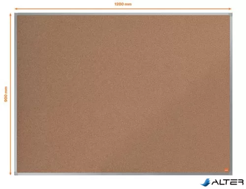 Parafatábla, 120x90 cm, alumínium keret, NOBO "Essence"