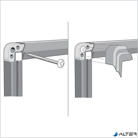 Fehértábla, zománcozott, mágneses, 150x120 cm, alumínium keret, Ecolabel, NOBO 'Premium Plus'