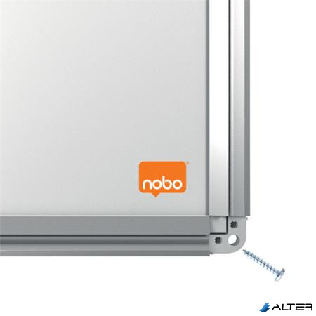 Fehértábla, zománcozott, mágneses, 180x90 cm, alumínium keret, Ecolabel, NOBO 'Premium Plus'