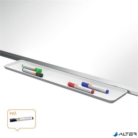 Fehértábla, zománcozott, mágneses, 240x120 cm, alumínium keret, Ecolabel, NOBO 'Premium Plus'