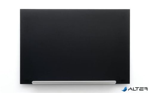Mágneses üvegtábla, 71,1x126 cm, NOBO  "Impression Pro", fekete