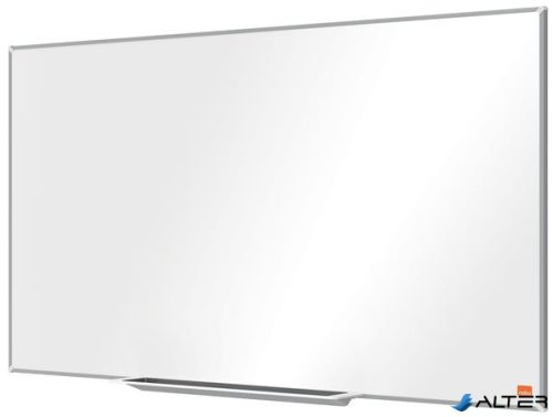 Fehértábla, zománcozott, mágneses, széles képarány, 40"/89x50cm, alumínium keret, NOBO "Impression Pro"