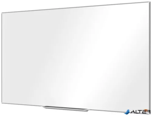 Fehértábla, zománcozott, mágneses, széles képarány, 55"/122x69 cm, alumínium keret, NOBO "Impression Pro"