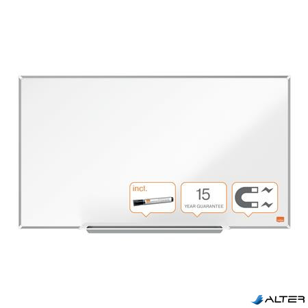 Fehértábla, mágneses, széles képarány, 32"/71x40 cm, alumínium keret, NOBO "Impression Pro"