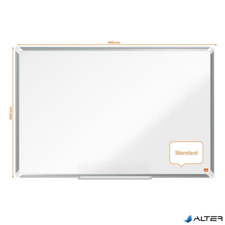 Fehértábla, mágneses, széles képarány, 40"/89x50cm, alumínium keret, NOBO "Impression Pro"