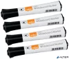 Táblamarker, kúpos hegyű, 2 mm, 10 db, NOBO "Glide", fekete