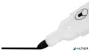 Táblamarker, kúpos hegyű, 2 mm, 10 db, NOBO "Glide", fekete