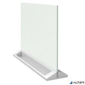 Asztali üvegtábla, kétoldalas, NOBO