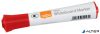Táblamarker, kúpos hegyű, 2 mm, 10 db, NOBO "Glide", piros