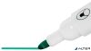 Táblamarker, kúpos hegyű, 2 mm, 10 db, NOBO "Glide", zöld