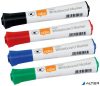 Táblamarker, kúpos hegyű, 2 mm, 10 db, NOBO "Glide", vegyes